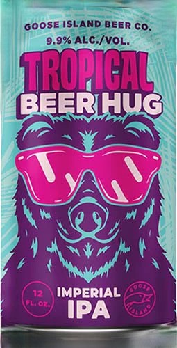 Tropical Beer Hug can